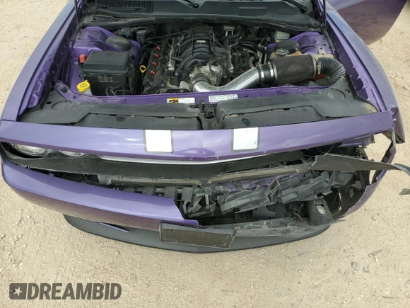 2013 Dodge Challenger R/T with VIN 2C3CDYBTXDH671611, listed as a Copart auction lot 53190985 with 54,331 mi miles and Salvage Title. Bid and sale history available at carsss.com. Image 11.