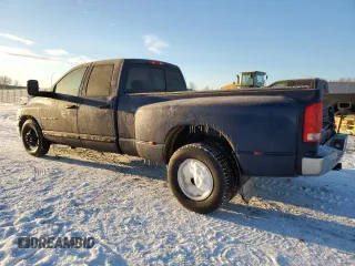 2005 Dodge Ram 3500 SLT with VIN 3D7MR48C65G816975, listed as a Copart auction lot 86141694 with 261,723 mi miles and Salvage Title. Bid and sale history available at carsss.com. Image 2.