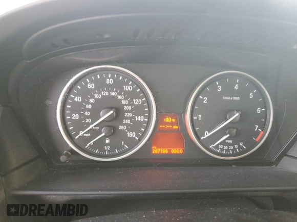 2008 BMW 5 Series 535i z VIN WBANW13548CZ77733, wystawiony jako Copart lot #56861005 z przebiegiem 207 196 mil mil oraz Szkoda całkowita • Salvage title. Historia ofert i sprzedaży dostępna na DreamBid. Obrazek 9.