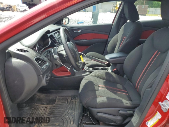 2013 Dodge Dart Rallye with VIN 1C3CDFBAXDD103293, listed as a Copart auction lot 55806865 with 85,846 mi miles and Salvage title. Bid and sale history available at DreamBid. Image 7.
