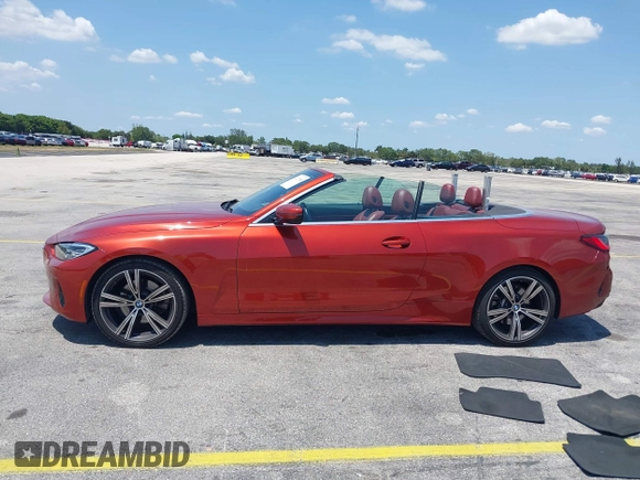 2023 BMW 4 Series 430i z VIN WBA23AT09PCL39301, wystawiony jako IAAI lot #42217555 z przebiegiem 39 648 mil mil oraz . Historia ofert i sprzedaży dostępna na DreamBid. Obrazek 14.