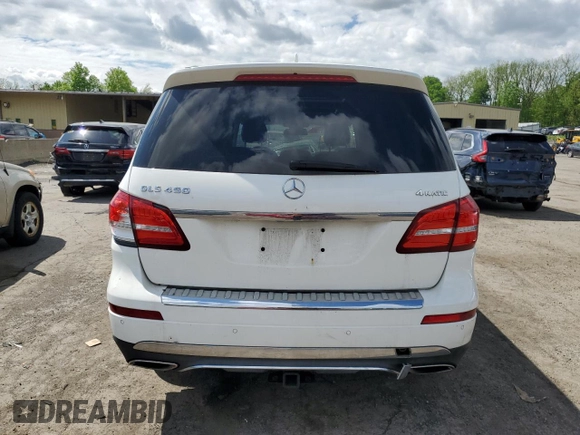 2017 Mercedes-Benz GLS 450 z VIN 4JGDF6EE0HA748756, wystawiony jako Copart lot #55153275 z przebiegiem 158 463 mil mil oraz Szkoda całkowita • Salvage title. Historia ofert i sprzedaży dostępna na DreamBid. Obrazek 6.