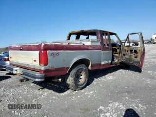 1991 Ford F-150 with VIN 1FTEX14H1MKA52920, listed as a Copart auction lot 87214614 with Not Provided miles and Non Repairable. Bid and sale history available at carsss.com. Image 3.
