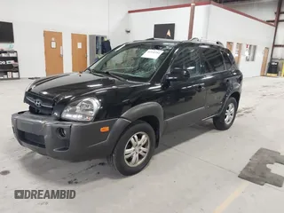 2007 Hyundai Tucson SE with VIN KM8JN12D07U568047, listed as a IAAI auction lot 41932254 with 160,052 mi miles. Bid and sale history available at carsss.com. Image 18.