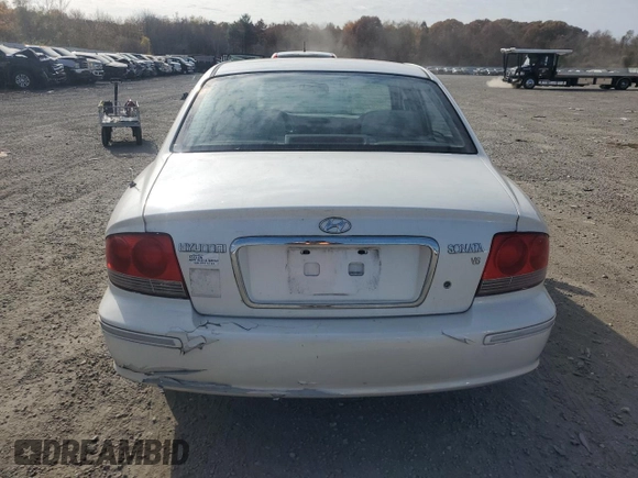 2004 Hyundai Sonata GLS with VIN KMHWF35H34A920659, listed as a Copart auction lot 77813554 with 76,938 mi miles and Clean Title. Bid and sale history available at carsss.com. Image 6.