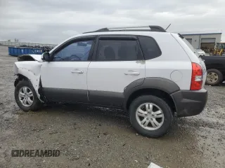 2007 Hyundai Tucson SE with VIN KM8JN12D37U524317, listed as a Copart auction lot 51601275 with 97,755 mi miles and Salvage Title. Bid and sale history available at carsss.com. Image 2.