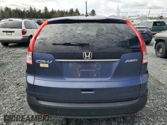 2014 Honda CR-V EX-L with VIN 2HKRM4H71EH111204, listed as a Copart auction lot 52102685 with Not Provided miles and Salvage Title. Bid and sale history available at carsss.com. Image 6.