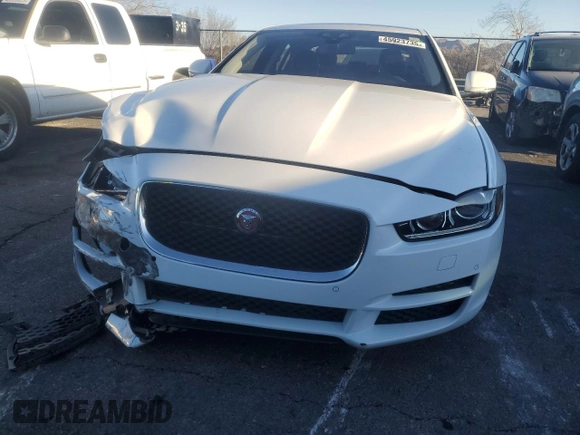 2017 Jaguar XE 35t Premium with VIN SAJAD4BV1HA953977, listed as a Copart auction lot 45923735 with 17,097 mi miles and Salvage Title. Bid and sale history available at DreamBid. Image 5.