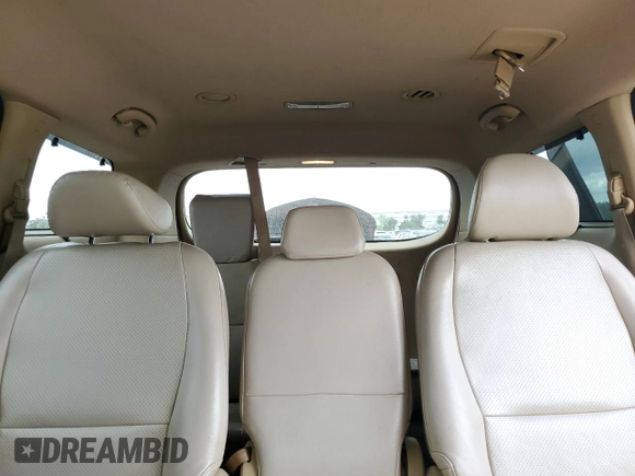2015 Kia Sedona LX with VIN KNDMB5C14F6018486, listed as a Copart auction lot 72180404 with 74,447 mi miles and Salvage Title. Bid and sale history available at carsss.com. Image 10.