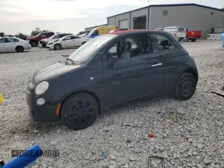 2015 FIAT 500 Pop with VIN 3C3CFFDR4FT663093, listed as a Copart auction lot 60199925 with 116,500 mi miles and Clean title. Bid and sale history available at DreamBid. Image 1.