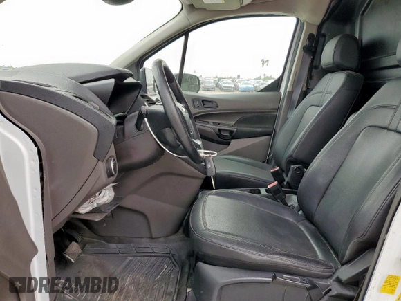 2020 Ford Transit Connect XL with VIN NM0LS7E2XL1435968, listed as a Copart auction lot 57606555 with 62,596 mi miles and Salvage title. Bid and sale history available at DreamBid. Image 7.