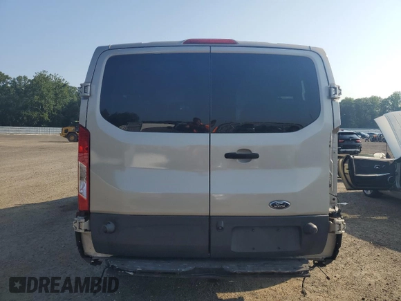 2015 Ford Transit XL with VIN 1FBZX2ZM9FKA16509, listed as a Copart auction lot 65930695 with 116,363 mi miles and Salvage title. Bid and sale history available at DreamBid. Image 6.