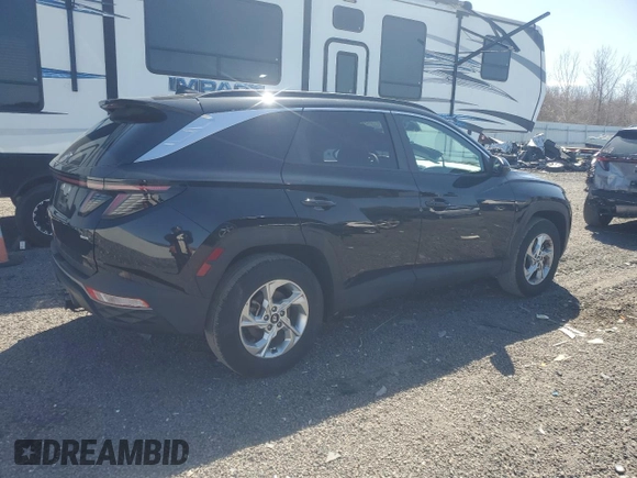 2023 Hyundai Tucson SEL z VIN 5NMJBCAEXPH221710, wystawiony jako Copart lot #51915715 z przebiegiem 21 771 mil mil oraz Szkoda całkowita • Salvage title. Historia ofert i sprzedaży dostępna na DreamBid. Obrazek 3.