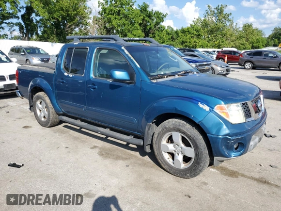 2005 Nissan Frontier SE with VIN 1N6AD07UX5C447472, listed as a Copart auction lot 61864505 with 217,700 mi miles and Clean title. Bid and sale history available at DreamBid. Image 4.