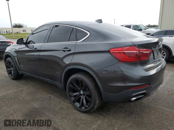 2018 BMW X6 xDrive50i with VIN 5UXKU6C5XJ0W39056, listed as a Copart auction lot 75116634 with 90,043 mi miles and Salvage Title. Bid and sale history available at carsss.com. Image 2.