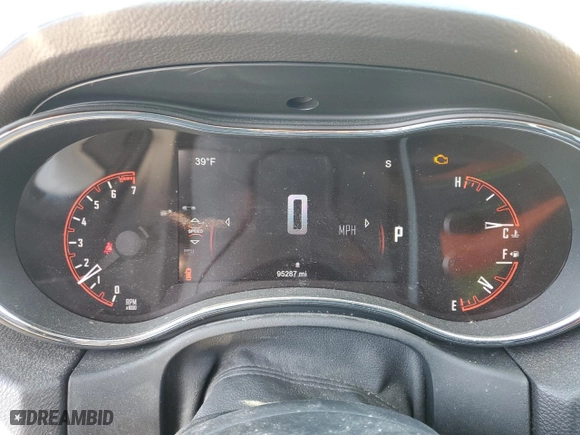 2014 Dodge Durango Limited with VIN 1C4RDHDG8EC476911, listed as a Copart auction lot 53350295 with 95,287 mi miles and Salvage Title. Bid and sale history available at carsss.com. Image 9.