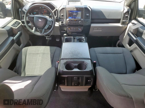 2020 Ford F-150 XL with VIN 1FTEW1CP2LKE78545, listed as a Copart auction lot 59577415 with 110,876 mi miles and Salvage title. Bid and sale history available at DreamBid. Image 8.