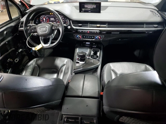 2017 Audi Q7 Premium Plus with VIN WA1LAAF70HD030442, listed as a Copart auction lot 49040755 with 94,353 mi miles and Salvage Title. Bid and sale history available at carsss.com. Image 8.