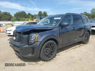 2021 Kia Telluride SX with VIN 5XYP5DHC6MG167520, listed as a Copart auction lot 56055375 with 94,882 mi miles and Salvage title. Bid and sale history available at DreamBid. Image 1.