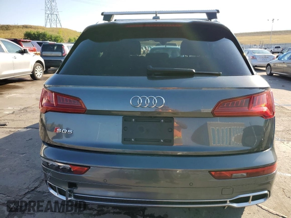 2018 Audi SQ5 Premium Plus with VIN WA1A4AFY3J2144217, listed as a Copart auction lot 70313064 with 63,295 mi miles and Salvage Title. Bid and sale history available at DreamBid. Image 6.