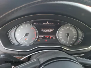 2018 Audi S4 Premium Plus with VIN WAUB4AF44JA019933, listed as a Copart auction lot 65963144 with 45,694 mi miles and Salvage Title. Bid and sale history available at carsss.com. Image 9.