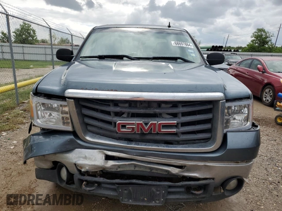 2009 GMC Sierra 1500 with VIN 1GTHC53K49F124691, listed as a Copart auction lot 68697864 with 277,726 mi miles and Salvage Title. Bid and sale history available at DreamBid. Image 5.