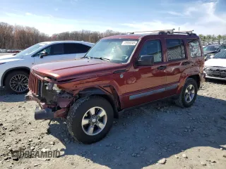 2008 Jeep Liberty Sport with VIN 1J8GN28K58W257772, listed as a Copart auction lot 49958345 with 172,453 mi miles and Salvage Title. Bid and sale history available at DreamBid. Image 1.