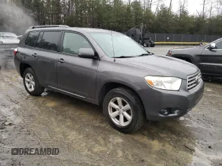 2008 Toyota Highlander with VIN JTEES41A682003835, listed as a Copart auction lot 49310574 with 161,122 mi miles and Salvage title. Bid and sale history available at DreamBid. Image 4.