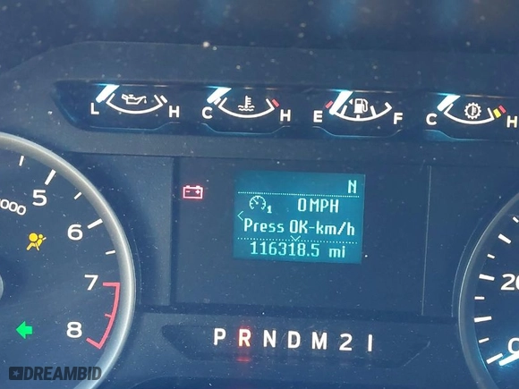 2018 Ford F-150 XL with VIN 1FTEW1EB7JKD37579, listed as a IAAI auction lot 41577184 with 116,318 mi miles. Bid and sale history available at carsss.com. Image 15.