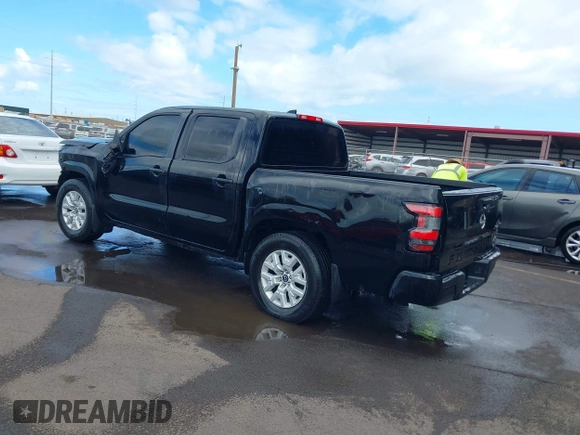 2022 Nissan Frontier SV with VIN 1N6ED1EJ3NN666021, listed as a IAAI auction lot 42025666 with 23,615 mi miles and . Bid and sale history available at DreamBid. Image 3.