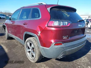2019 Jeep Cherokee Limited with VIN 1C4PJMDX6KD337276, listed as a IAAI auction lot 41572575 with 76,233 mi miles and . Bid and sale history available at DreamBid. Image 19.