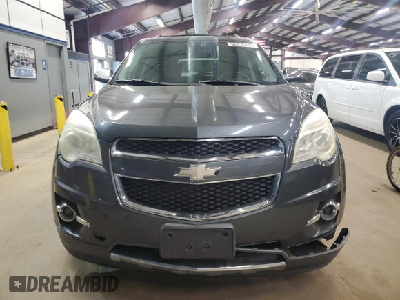 2011 Chevrolet Equinox LTZ z VIN 2CNFLGEC4B6346099, wystawiony jako Copart lot #58716715 z przebiegiem 119 626 mil mil oraz Czysty tytuł • Clean title. Historia ofert i sprzedaży dostępna na DreamBid. Obrazek 5.