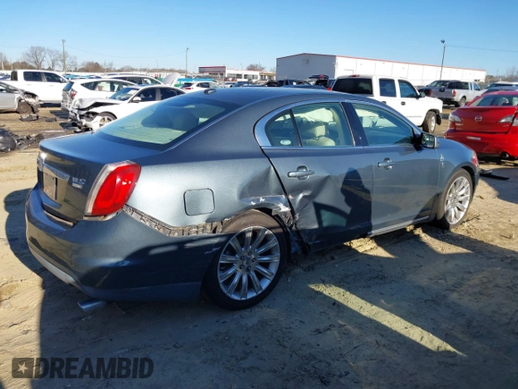 2010 Lincoln MKS with VIN 1LNHL9ER7AG614814, listed as a IAAI auction lot 41283370 with 1 mi miles. Bid and sale history available at carsss.com. Image 6.
