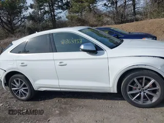 2023 Audi SQ5 Sportback Premium with VIN WA114AFY4P2058990, listed as a IAAI auction lot 41863958 with 55,000 mi miles and . Bid and sale history available at DreamBid. Image 13.