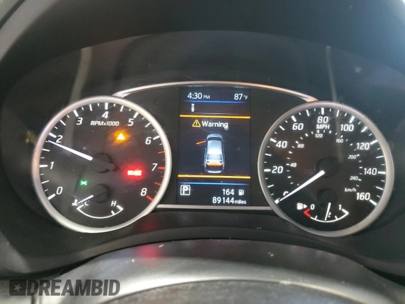 2019 Nissan Sentra SV with VIN 3N1AB7AP6KY318199, listed as a Copart auction lot 52777755 with 89,144 mi miles and Salvage Title. Bid and sale history available at carsss.com. Image 9.