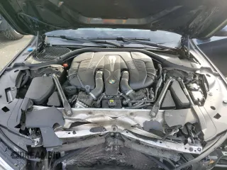 2016 BMW 7 Series 750i with VIN WBA7F0C5XGGM20402, listed as a Copart auction lot 86011914 with 90,123 mi miles and Salvage Title. Bid and sale history available at carsss.com. Image 11.