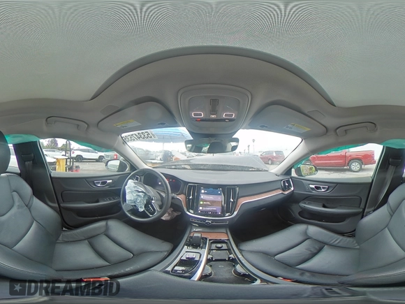 2024 Volvo S60 Plus Dark Theme with VIN 7JRL12TL8RG315565, listed as a Copart auction lot 53347535 with 18,396 mi miles and Salvage title. Bid and sale history available at DreamBid. Image 13.