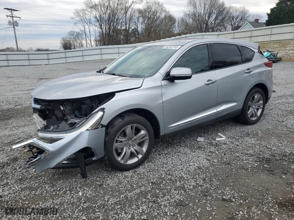 2019 Acura RDX w/Advance Pkg with VIN 5J8TC2H76KL012304, listed as a Copart auction lot 88202245 with 69,674 mi miles and Salvage Title. Bid and sale history available at carsss.com. Image 1.