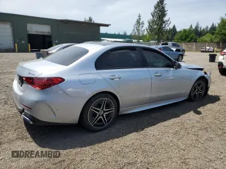 2022 Mercedes-Benz C 300 z VIN W1KAF4HB3NR047063, wystawiony jako Copart lot #57001265 z przebiegiem Nie podano mil oraz Szkoda całkowita • Salvage title. Historia ofert i sprzedaży dostępna na DreamBid. Obrazek 3.