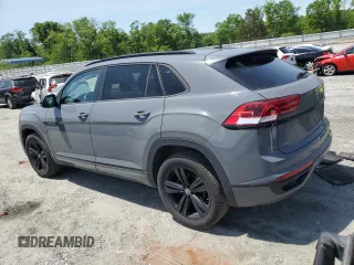2023 Volkswagen Atlas 2.0T SEL R-Line Black z VIN 1V2SC2CA4PC211886, wystawiony jako Copart lot #54224875 z przebiegiem 23 819 mil mil oraz Szkoda całkowita • Salvage title. Historia ofert i sprzedaży dostępna na DreamBid. Obrazek 2.