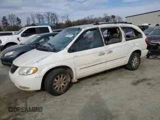 2001 Chrysler Town & Country LXi with VIN 2C8GP54L11R402563, listed as a Copart auction lot 86108164 with 179,021 mi miles and Salvage Title. Bid and sale history available at DreamBid. Image 1.