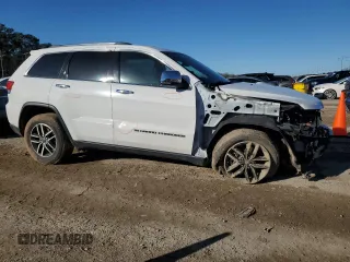 2022 Jeep Grand Cherokee WK Limited with VIN 1C4RJEBG0NC125825, listed as a Copart auction lot 42167615 with 65,214 mi miles and Salvage Title. Bid and sale history available at carsss.com. Image 4.