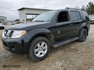 2012 Nissan Pathfinder SV with VIN 5N1AR1NN0CC616445, listed as a Copart auction lot 43601995 with 0 mi miles and Salvage Title. Bid and sale history available at carsss.com. Image 1.