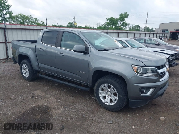 2018 Chevrolet Colorado 2WD LT with VIN 1GCGSCEN9J1119515, listed as a IAAI auction lot 42113505 with 105,795 mi miles and . Bid and sale history available at DreamBid. Image 1.