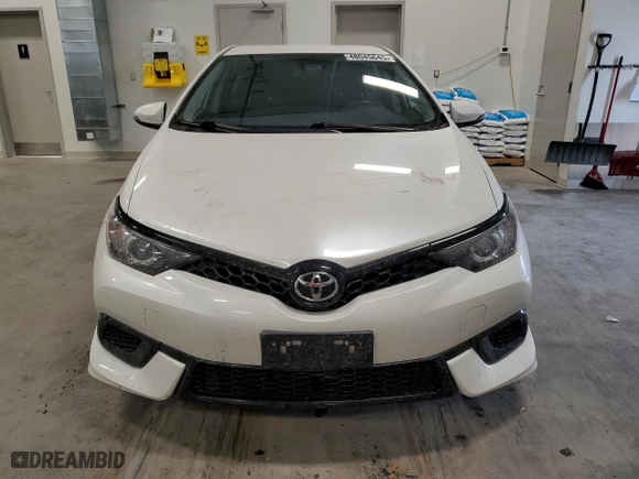 2017 Toyota Corolla iM with VIN JTNKARJE5HJ525805, listed as a Copart auction lot 48045645 with 81,024 mi miles and Salvage Title. Bid and sale history available at carsss.com. Image 5.