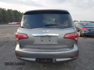 2011 Infiniti QX56 8-passenger with VIN JN8AZ2NC1B9301274, listed as a IAAI auction lot 41865441 with 221,759 mi miles. Bid and sale history available at carsss.com. Image 16.