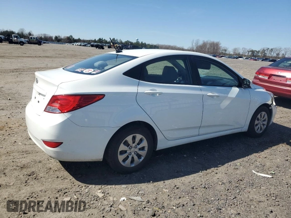 2016 Hyundai Accent SE with VIN KMHCT4AE3GU139298, listed as a Copart auction lot 50108045 with 132,813 mi miles and Salvage Title. Bid and sale history available at carsss.com. Image 3.