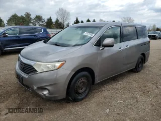 2011 Nissan Quest SL z VIN JN8AE2KP3B9010116, wystawiony jako Copart lot #53478345 z przebiegiem 166 345 mil mil oraz Szkoda całkowita • Salvage title. Historia ofert i sprzedaży dostępna na DreamBid. Obrazek 1.