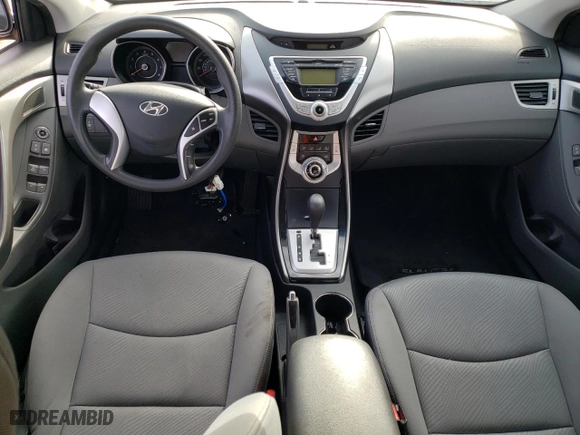 2011 Hyundai Elantra GLS PZEV with VIN 5NPDH4AE9BH031538, listed as a Copart auction lot 45534425 with 0 mi miles and Salvage Title. Bid and sale history available at carsss.com. Image 8.