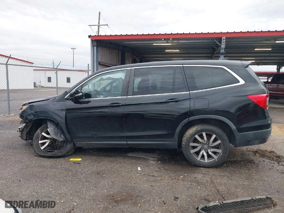 2019 Honda Pilot EX-L with VIN 5FNYF5H52KB016445, listed as a IAAI auction lot 41453805 with 122,048 mi miles. Bid and sale history available at carsss.com. Image 14.